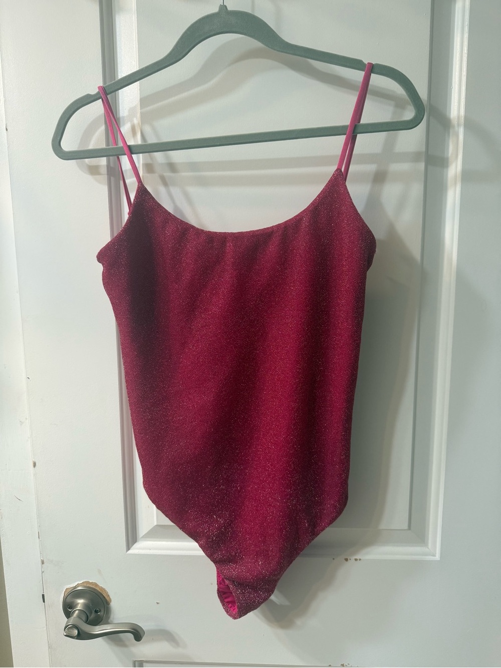 Sparkle Pink Women's Bodysuit Tank